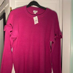 JCrew Plum Sweater